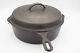 Vintage No. 8 Foster Chicken Fryer Cast Iron, 3 Deep With Cast Lid