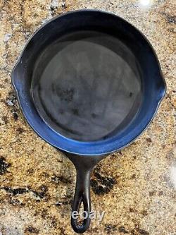 Vintage OLD WAGNER Cast Iron NATIONAL SKILLET 7 B with Heat Ring Read