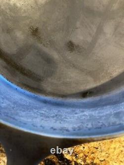 Vintage OLD WAGNER Cast Iron NATIONAL SKILLET 7 B with Heat Ring Read