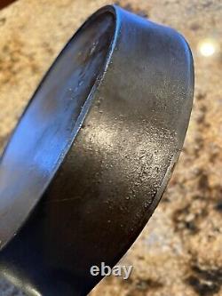 Vintage OLD WAGNER Cast Iron NATIONAL SKILLET 7 B with Heat Ring Read