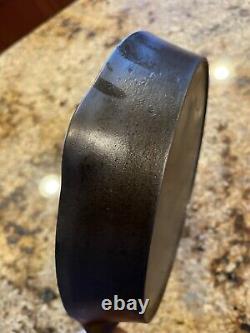 Vintage OLD WAGNER Cast Iron NATIONAL SKILLET 7 B with Heat Ring Read