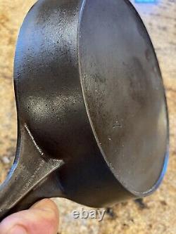 Vintage OLD WAGNER Cast Iron NATIONAL SKILLET 7 B with Heat Ring Read