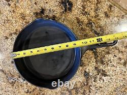 Vintage OLD WAGNER Cast Iron NATIONAL SKILLET 7 B with Heat Ring Read