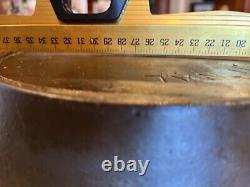 Vintage OLD WAGNER Cast Iron NATIONAL SKILLET 7 B with Heat Ring Read