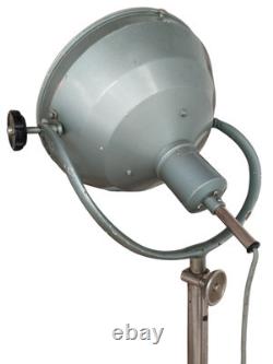 Vintage Rare Tallest 100´´ Adjustable Industrial Floor Lamp Cast Iron 65 Lbs