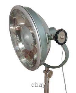 Vintage Rare Tallest 100´´ Adjustable Industrial Floor Lamp Cast Iron 65 Lbs