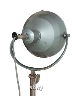 Vintage Rare Tallest 100´´ Adjustable Industrial Floor Lamp Cast Iron 65 Lbs