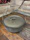 Vintage Unmarked Lodge #12 Co D Usa Cast Iron Pot Camp Dutch Oven 3 Footed Lid