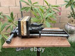 Vintage WILTON Woodworking Vise 7' Jaw Cast Iron Vice 26 Lbs SCHILLER PK, ILL, USA