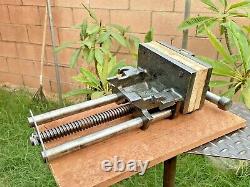 Vintage WILTON Woodworking Vise 7' Jaw Cast Iron Vice 26 Lbs SCHILLER PK, ILL, USA