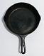 Vintage Wagner Ware Sidney -o- Cast Iron Deep Skillet 7f With Heat Smoke Ring