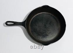 Vintage Wagner Ware Sidney -O- Cast Iron Deep Skillet 7F With Heat Smoke Ring