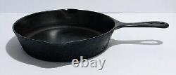 Vintage Wagner Ware Sidney -O- Cast Iron Deep Skillet 7F With Heat Smoke Ring
