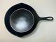 Vintage Wagner Ware Sidney -o- Cast Iron Skillet #8 (1058m) With Heat Ring