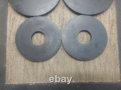 Vintage York Barbell Olympic 10, 5, 2.5 lb Plates, 45 lbs Total
