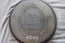 Vtg. Ship Bottom AB&I American Cookware #15 Cast Iron Skillet 15 X 2.5 11.4 Lb