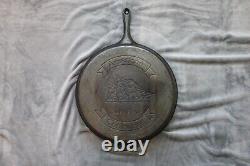 Vtg. Ship Bottom AB&I American Cookware #15 Cast Iron Skillet 15 X 2.5 11.4 Lb
