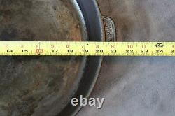 Vtg. Ship Bottom AB&I American Cookware #15 Cast Iron Skillet 15 X 2.5 11.4 Lb