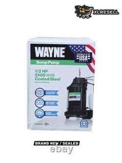 WAYNE CDU800 1/2 HP Submersible Cast Iron and Steel Sump Pump With Integrated