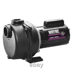 WAYNE WLS200 2 HP Cast Iron High Volume Lawn Sprinkling Pump