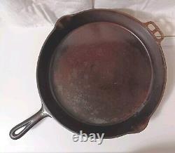 Wagner Ware #14 Cast Iron Skillet WithMarked Cover