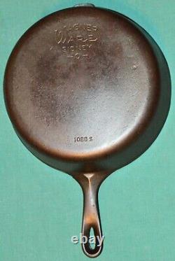 Wagner Ware #8 Deep Skillet 1088S Chicken Fryer Pan Sidney O Vintage Cast Iron