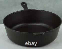 Wagner Ware #8 Deep Skillet 1088S Chicken Fryer Pan Sidney O Vintage Cast Iron