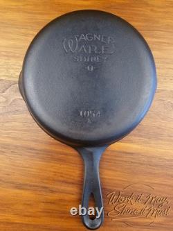Wagner Ware Sidney O #4 Restored Cast Iron Skillet 1054A
