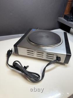 Waring Web300 Commercial Solid Disk Cast-iron Single 110 Volt Electric Burner
