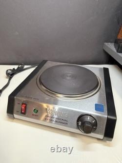 Waring Web300 Commercial Solid Disk Cast-iron Single 110 Volt Electric Burner