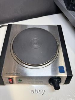 Waring Web300 Commercial Solid Disk Cast-iron Single 110 Volt Electric Burner