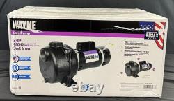 Wayne WLS200 58409-WYN1 2 HP 4200 GPH Cast Iron Lawn Sprinkler Irrigation Pump