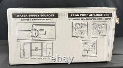 Wayne WLS200 58409-WYN1 2 HP 4200 GPH Cast Iron Lawn Sprinkler Irrigation Pump