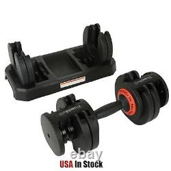 Weight Select 6.6-70 lbs Two Adjustable Dumbbells PAIR NEW SEALED FAST SHIPPING