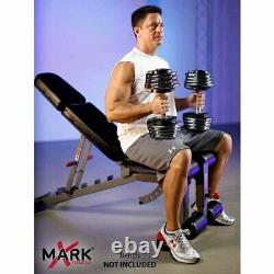 XMark Fitness XM3307 Adjustable 50LBS Weight Dumbbells Pair CHEAP DEAL