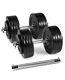 Yes4all 190 Lb Total Adjustable Dumbbell Weight Set With Connector Not 200 Lb