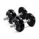 Yes4all Adjustable Cast Iron Dumbbell Sets 40-200lbs With Connector Option We
