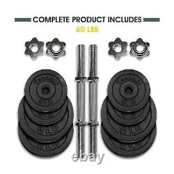 Yes4All Adjustable Cast Iron Dumbbell Sets 40-200LBS with Connector Option We