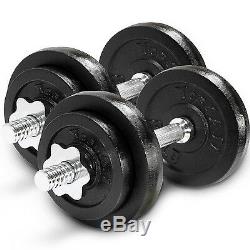 Yes4All Adjustable Dumbbell Weight Set for Fitness, 40 to 200 lbs (Sold in Pair)