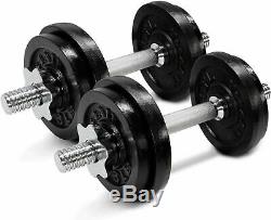 Yes4All Adjustable Dumbbells 50 lb Dumbbell Weights (Pair) Brand New