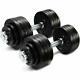 Yes4all Dl2z 105 Lbs (2x 52.5 Lbs) Adjustable Dumbbells Weights Fitness Pair