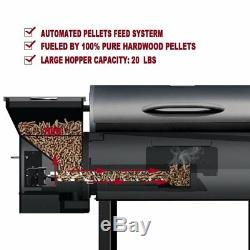 Z Grills Wood Pellet Grill BBQ Smoker Digital Control Outdoor Cooking+Free Cover