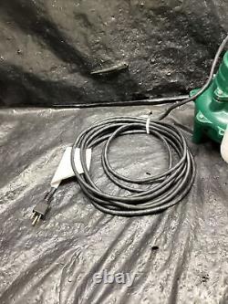 Zoeller M267 1/2 HP Cast Iron Sewage Pump (2) with Vertical Float (25' Cord)