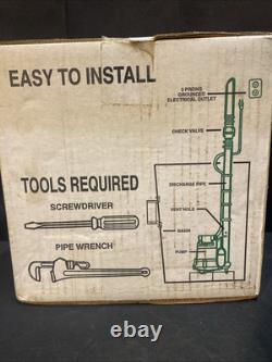 Zoeller M53 Mighty-Mate 53-D Cast Iron Sump Pump, Automatic NOS VINTAGE 1996