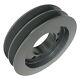 Zoro Select 2c105sf V-belt Sheave, 20.6 Lb, Cast Iron