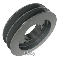 Zoro Select 2C105sf V-Belt Sheave, 20.6 Lb, Cast Iron