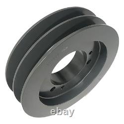 Zoro Select 2C120sf V-Belt Sheave, 24.2 Lb, Cast Iron