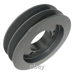 Zoro Select 2C130sf V-Belt Sheave, 27.8 Lb, Cast Iron