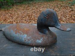 12,5 Décoy de Canard en Fonte Antique de 4,10 Lbs