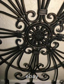 29 Iron Metal Work Suspendre Wall / Gate Art French Decor Antique Pees 13 Lb